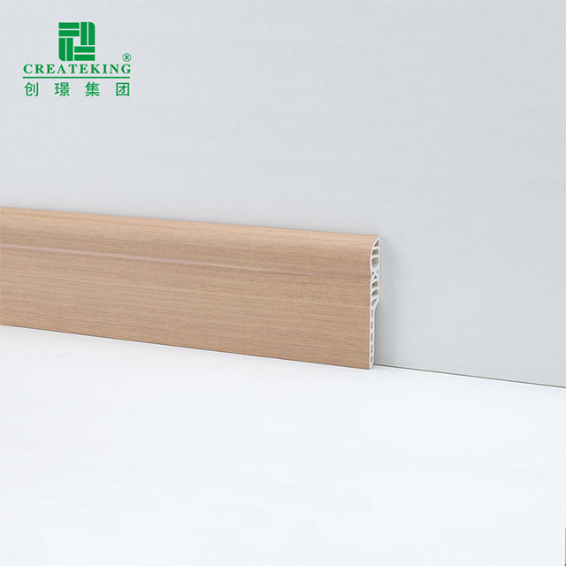 90*17mm PVC-Bleistift-Sockelleiste