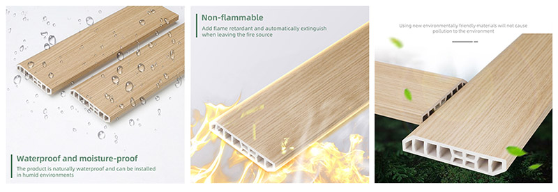 75 * 15 mm PVC-Sockelleiste