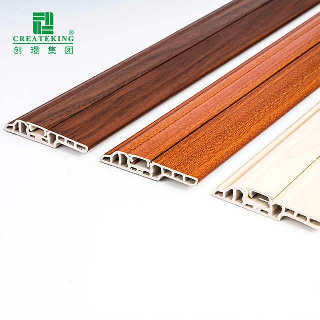 70 * 14 mm PVC-Fußleiste mit versteckten Nägeln