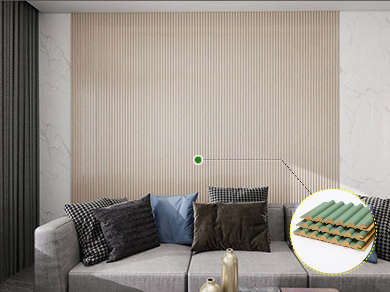 156*12,8 mm PVC-Au&szlig;enhalbrunde Massivwandplatte