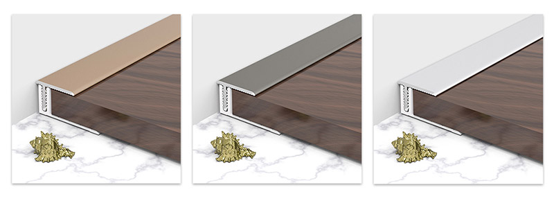 18 * 11,3 mm T-f&ouml;rmige einseitige Bodenkantenverkleidung aus Aluminiumlegierung