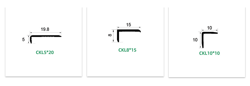 Typischerweise w&auml;hlen wir die passende Kantenverkleidung basierend auf der Art und Dicke des Bodenbelags aus. Das Designteam von CREATEKING hat eine Vielzahl von Randleisten entwickelt, um den Bed&uuml;rfnissen unserer Kunden gerecht zu werden und sicherzustellen, dass sie sich nahtlos in Ihr Bodenbelagsprojekt einf&uuml;gen. Bitte durchsuchen Sie die Tabelle unten, um den f&uuml;r Ihr Projekt am besten geeigneten Stil zu finden, oder klicken Sie auf die Schaltfl&auml;che „Beraten“, um fachkundige Unterst&uuml;tzung zu erhalten.