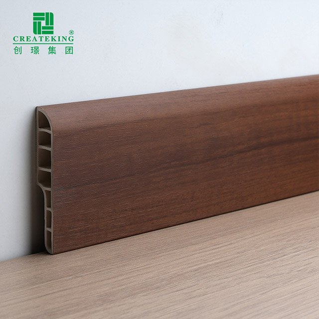 70 * 12 mm PVC-Bleistift-Sockelleiste