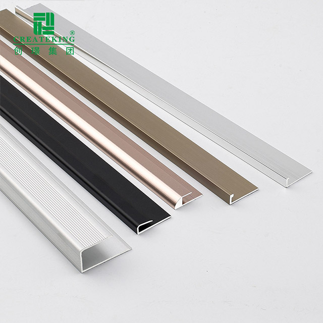 8 x 4,5 mm C-förmiger Bodenzierstreifen aus Aluminiumlegierung