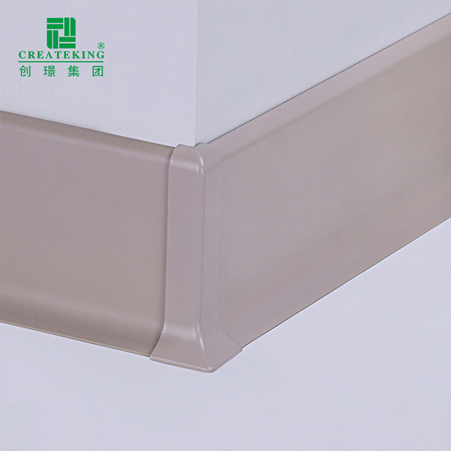 China Hersteller OEM umweltfreundliche Aluminium-Fliesensockelleisten 