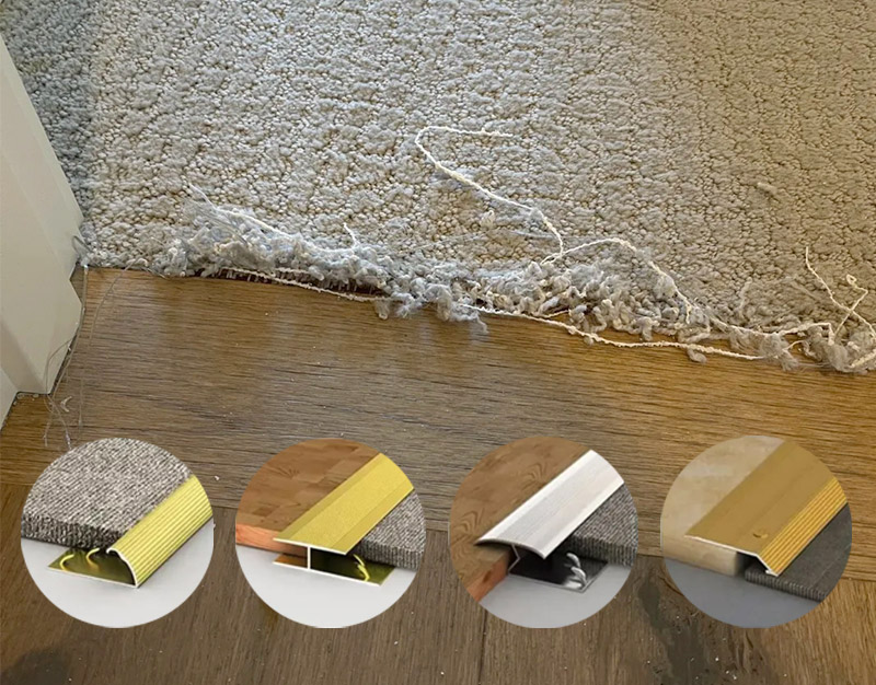 Ist es notwendig, einen Übergangsstreifen zwischen Teppich und Fliese zu installieren?