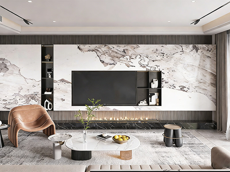 WPC-Wandpaneel installieren