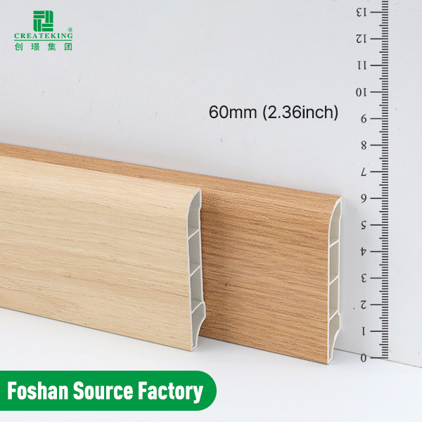 60 * 12 mm SPC-Wandsockel