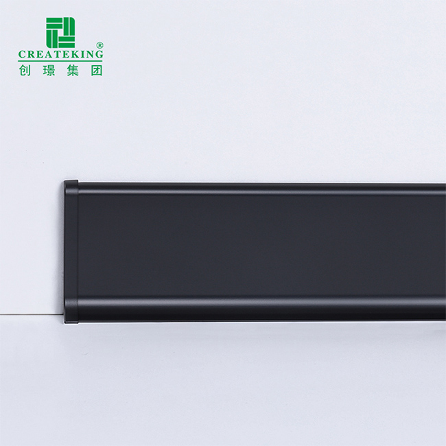 China-Hersteller spezieller extrudierter umweltfreundlicher Aluminium-Sockelleistenprofile