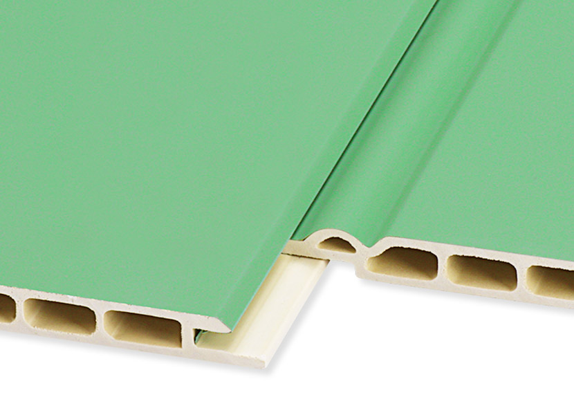 195 * 9 mm hohle WPC-Wandbretter