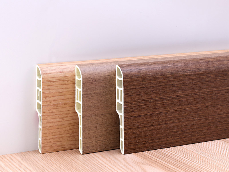 70 * 12 mm PVC-Bleistift-Sockelleiste