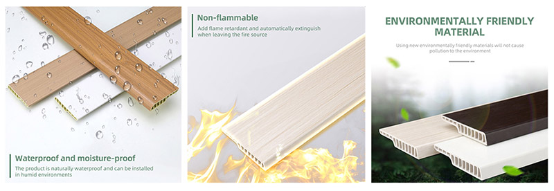 100 * 15 mm PVC-Sockelleiste