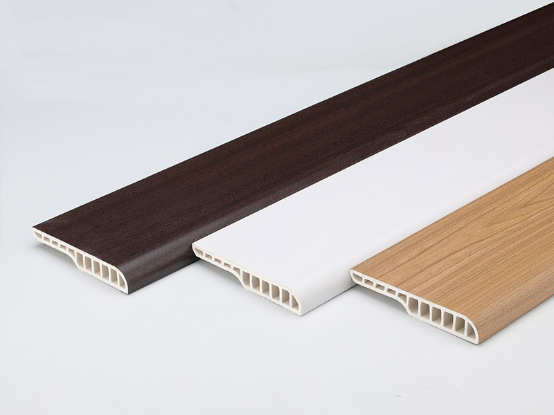 95*15mm PVC-Bleistift-Rundsockelleiste