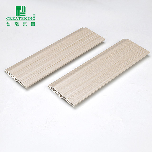 80 * 14 mm PVC-Lammzungen-Sockelleiste