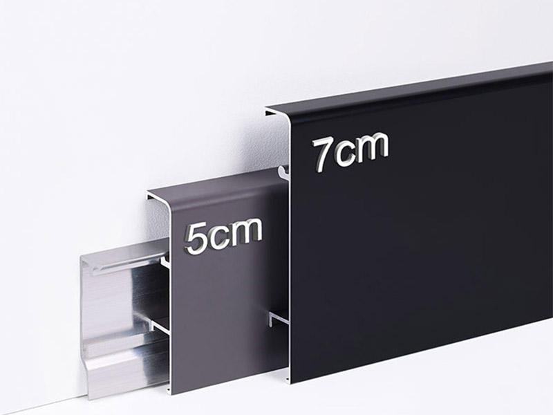50*9mm Metall-Fu&szlig;leiste