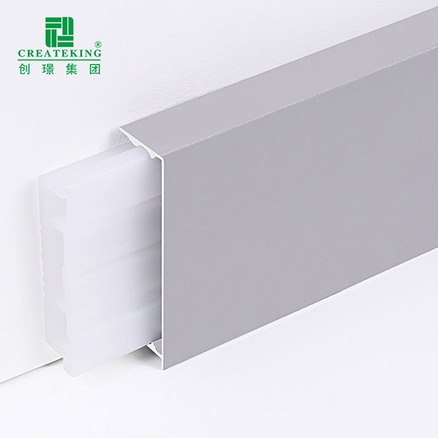 39,7 x 11,7 mm große Fußleiste aus Aluminiumlegierung