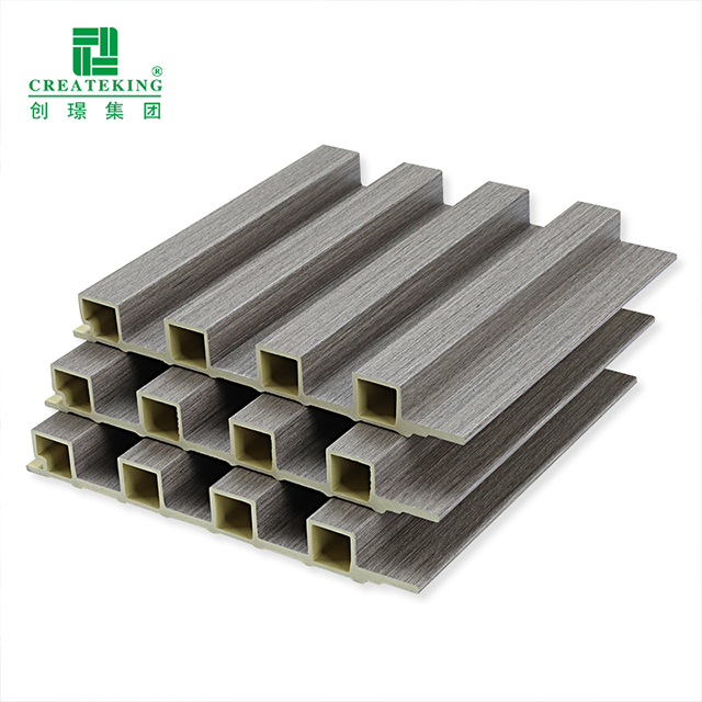 China-Hersteller-heißer Verkaufs-Holzbeschaffenheits-Oberflächen-WPC-Wandpaneel für den Innenbereich