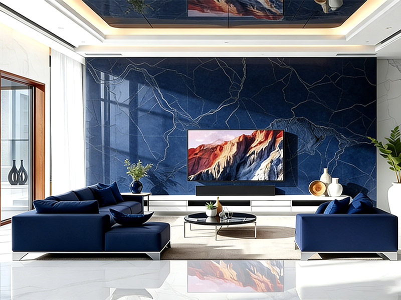 Carbon-Kristall-Wandpaneele