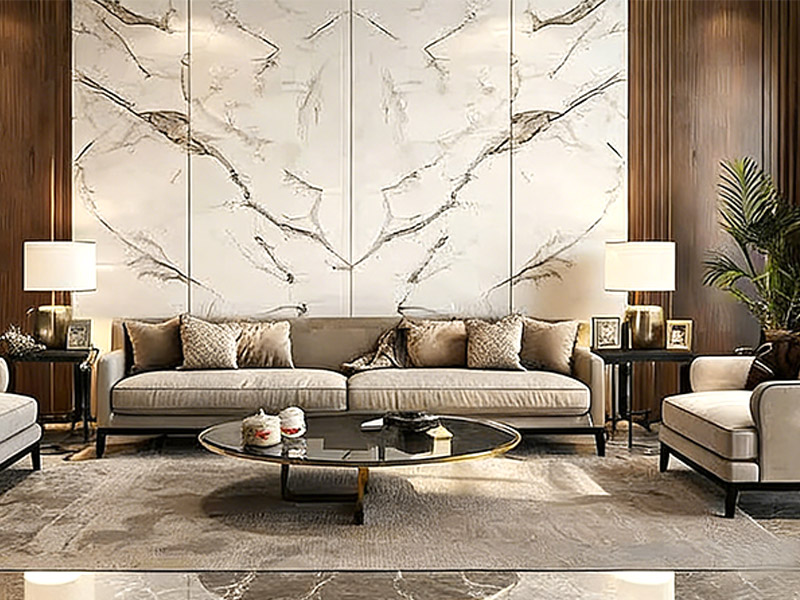 Carbon-Kristall-Wandpaneele