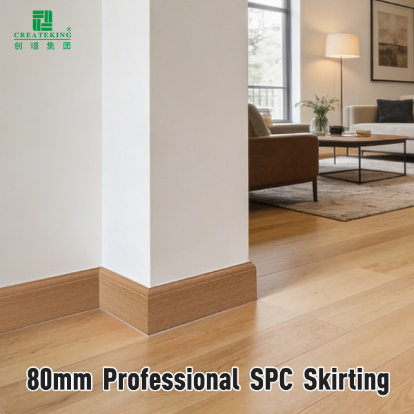 80 * 14/12 mm SPC-Sockelleiste