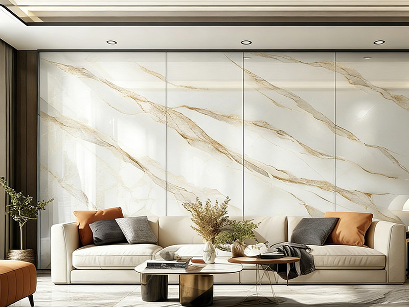 Installieren Sie Wandpaneele aus Carbonkristall