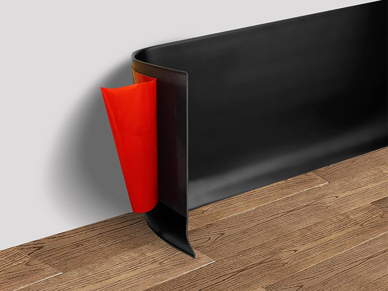 Gummi-Fu&szlig;leiste