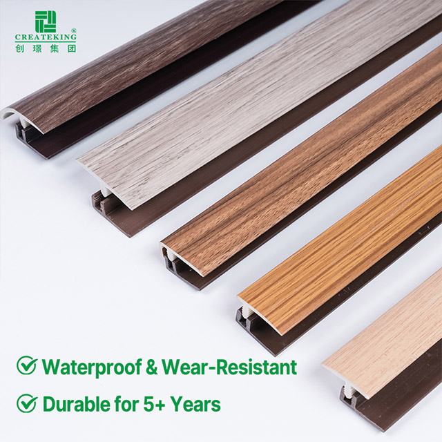 25 * 8 mm T-förmiger PVC-Bodenübergangsstreifen