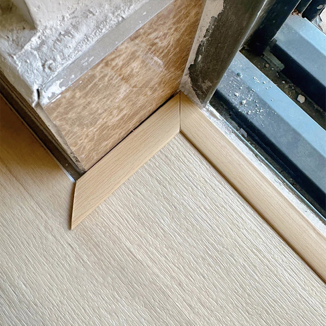20 * 4,5 mm L-förmige PVC-Bodenkantenprofile