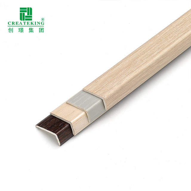 20 * 10 mm PVC-L-förmiger Laminatboden-Randstreifen