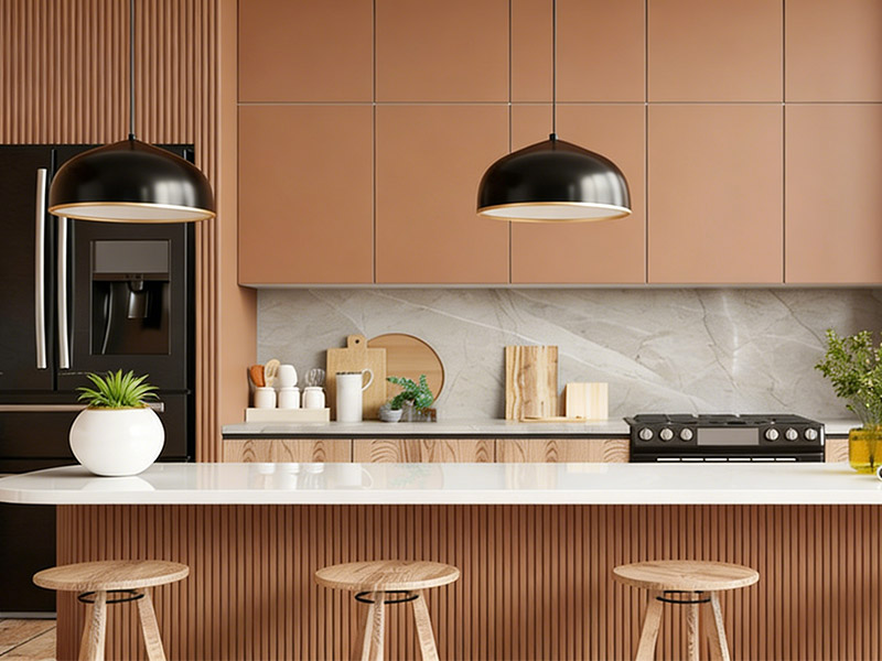 Können WPC-Wandpaneele in einer Küche verwendet werden?