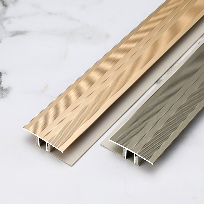 T-f&ouml;rmiger &Uuml;bergangsstreifen aus Aluminiumlegierung
