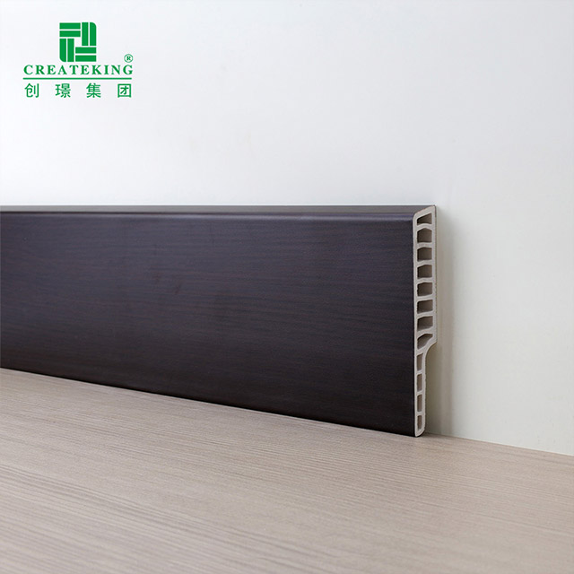 100 * 15 mm PVC-Sockelleiste