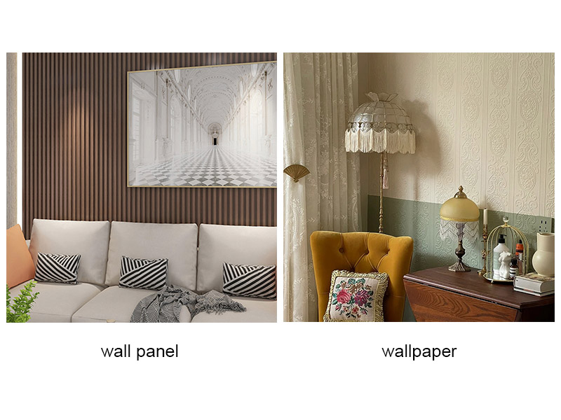 Was ist besser, eine Wandplatte oder eine Tapete?