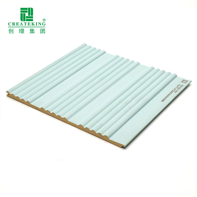 164 * 7,8 mm gebogenes massives geriffeltes Wandpaneel