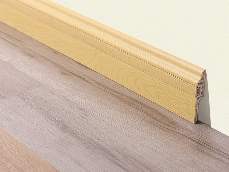 70 * 13,5 mm PVC-Lammzungen-Sockelleiste