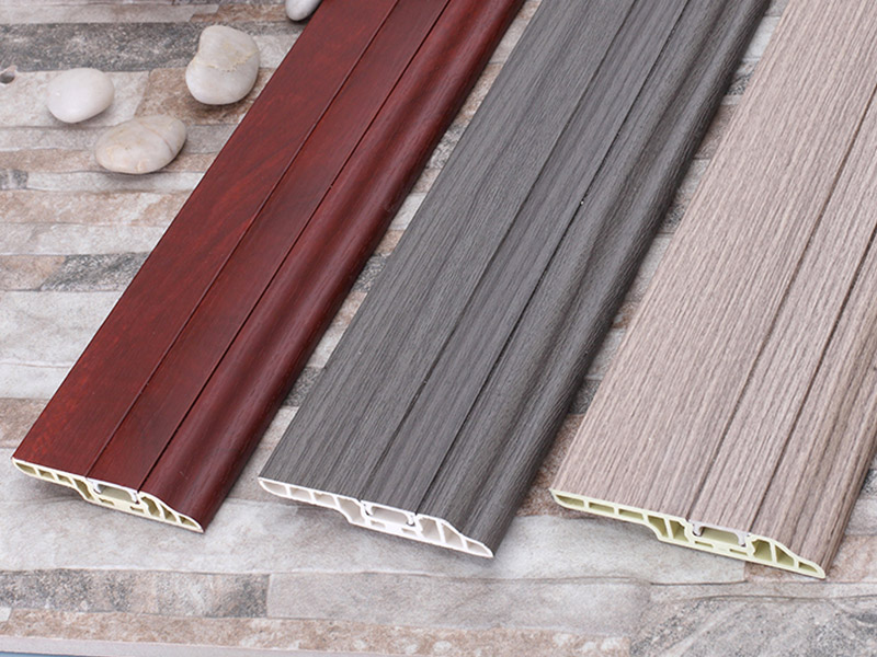 70 * 14 mm PVC-Fu&szlig;leiste mit versteckten N&auml;geln