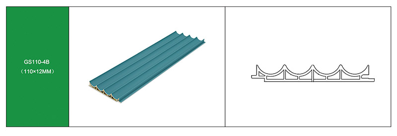 Innenbogen-PVC-Wandpaneel