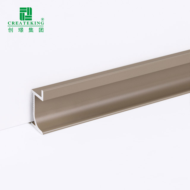 20 x 12 mm versenkte Aluminium-Sockelleiste