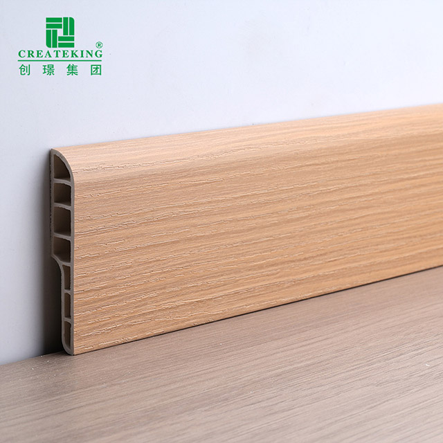 70 * 12 mm PVC-Bleistift-Sockelleiste