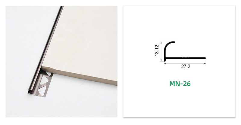 Gebogene Fliesenverkleidung aus Aluminiumlegierung