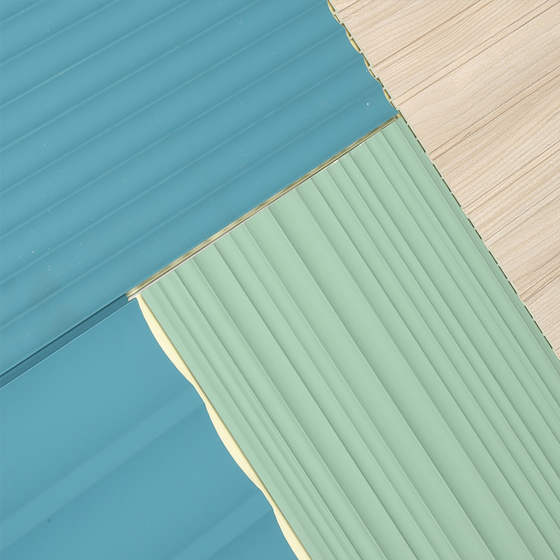 geriffeltes WPC-Wandpaneel