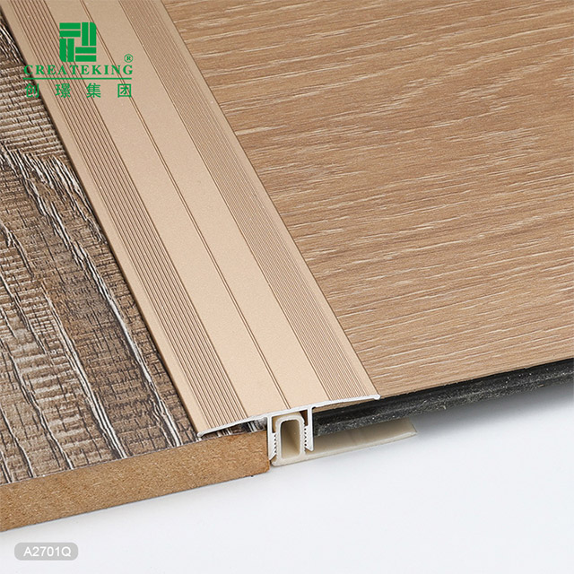 12x38mm anschraubbares Aluminium-Bodenübergangsprofil