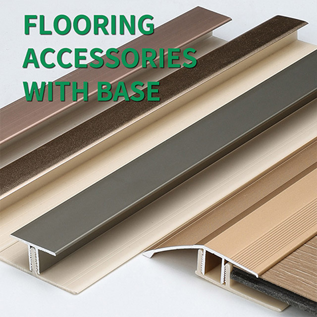 14,8 x 33,85 mm großes Aluminium-Endprofil für Laminatböden