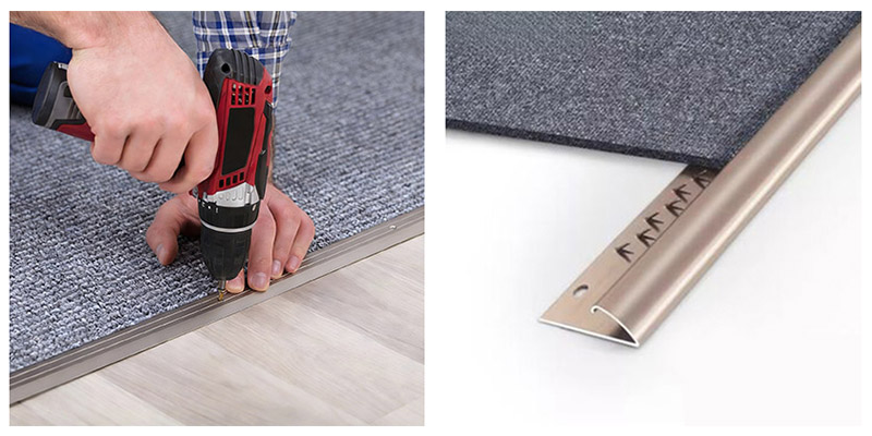 Teppich&uuml;bergangsstreifen