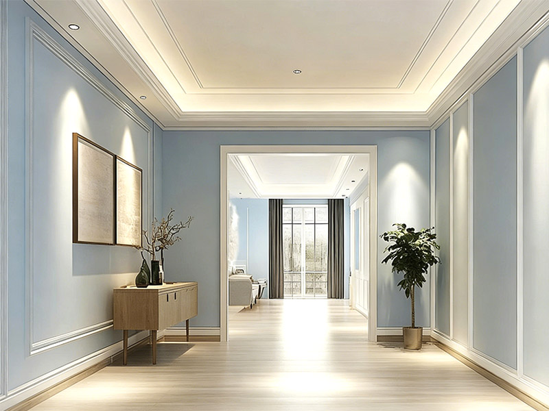 Sockelleisten und Architrave