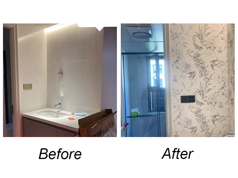 Wie kann ich meine Fliesen abdecken, ohne sie zu entfernen?