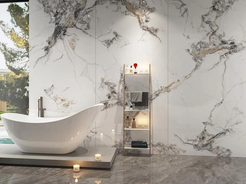 Können PVC -Marmorblätter in einem Badezimmer verwendet werden?