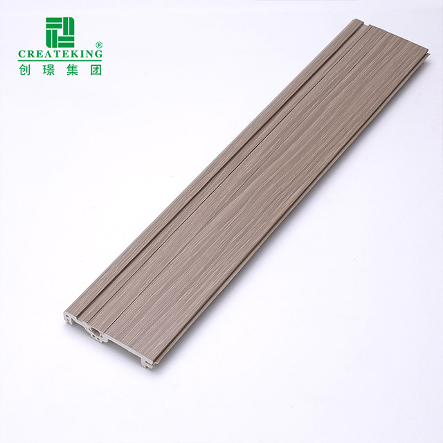 75 * 14 mm WPC-Fußleiste mit versteckten Nägeln