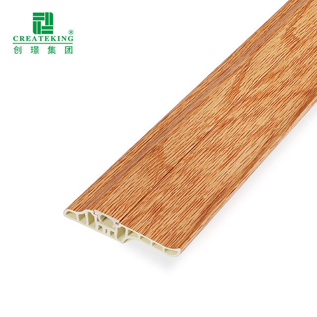 68 * 17 mm PVC-Fußleiste mit versteckten Nägeln