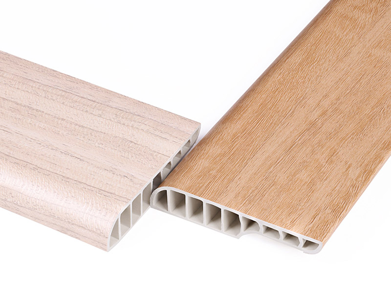 75 * 15 mm PVC-Bleistift-Sockelleiste